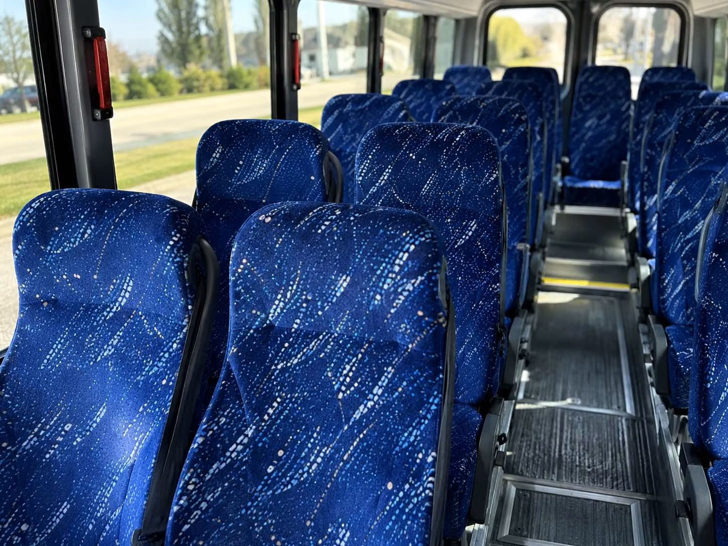 20 passenger minibus inside