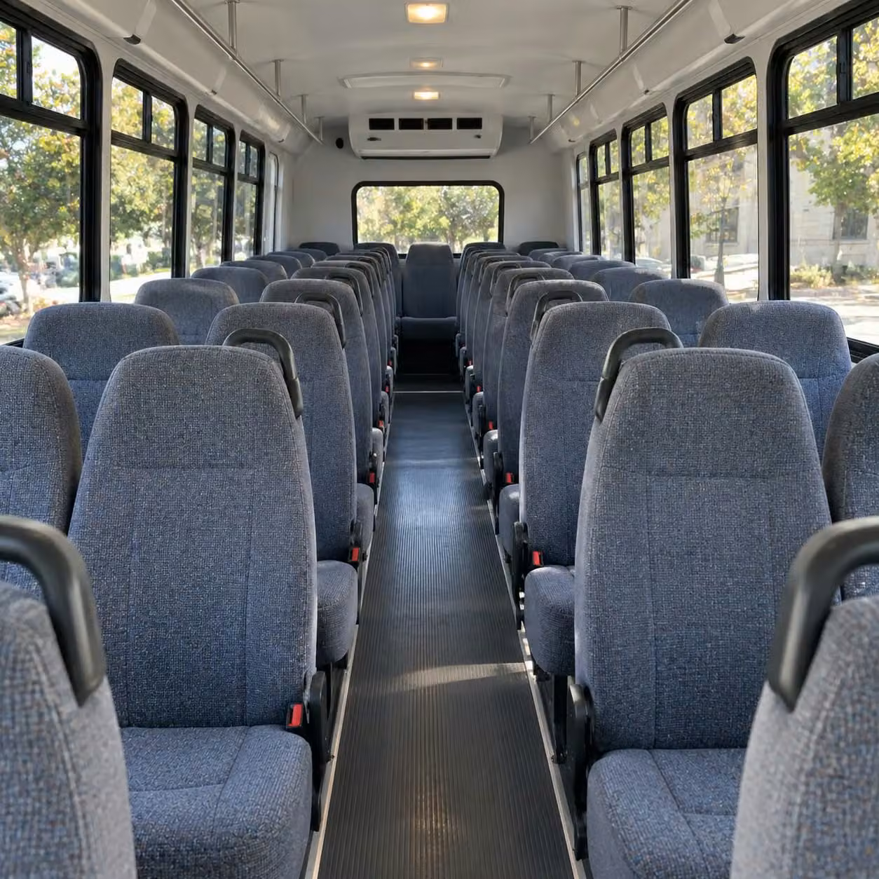 25 passenger minibus inside