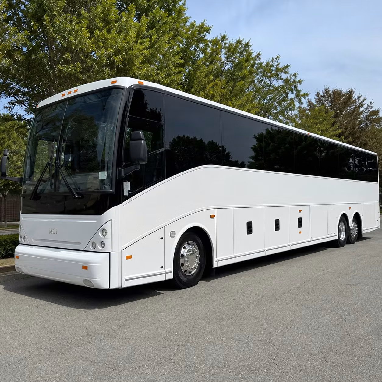 arriving groups love aurora shuttle bus service from den to their hotels and venues